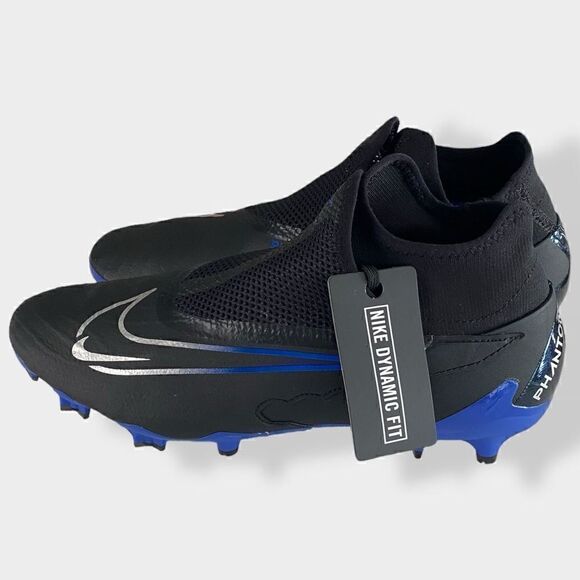 Nike Phantom GX Pro DF FG "Shadow Pack" Black DD9465-040 Blue Mens size 9.5 New - Picture 5 of 8